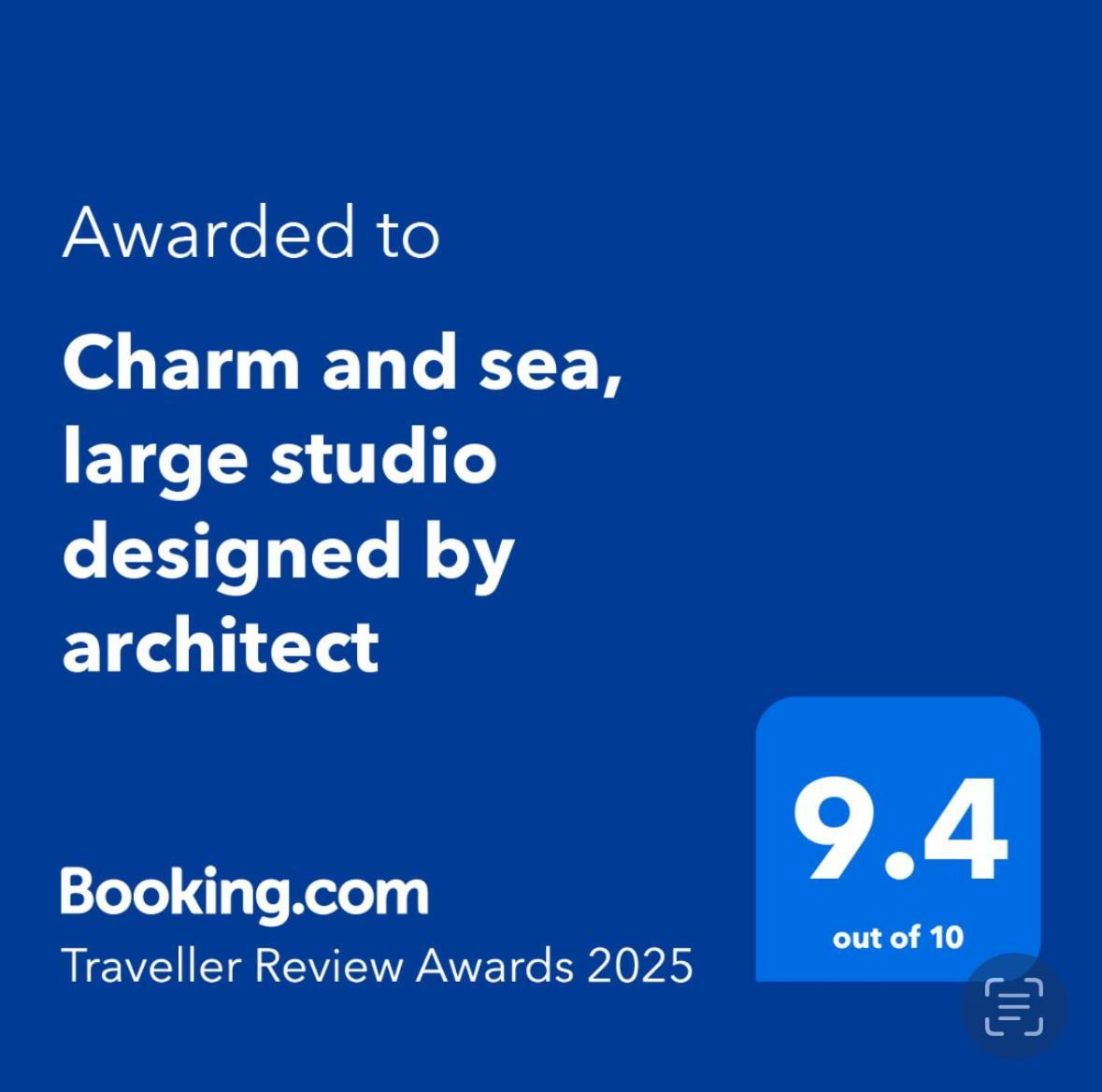 Charm And Sea, Large Studio Designed By Architect Cul de Sac Buitenkant foto